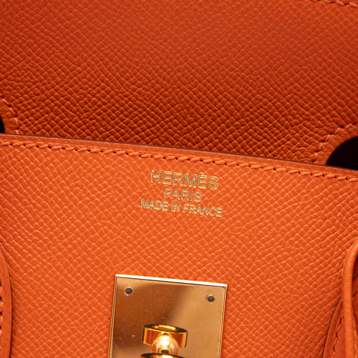 Hermès Birkin Retourne 35 Epsom Orange
