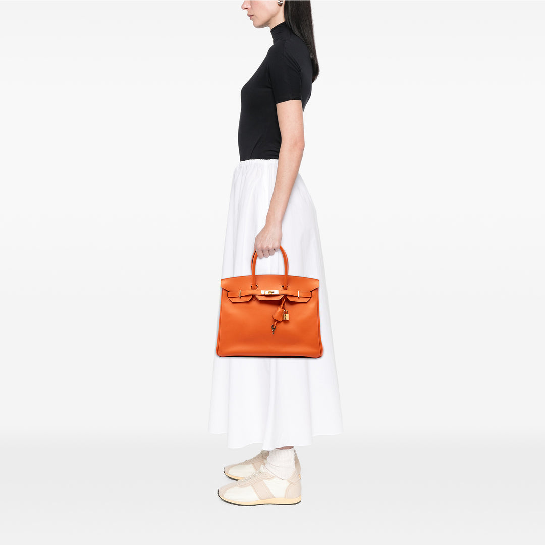 Hermès Birkin Retourne 35 Epsom Orange