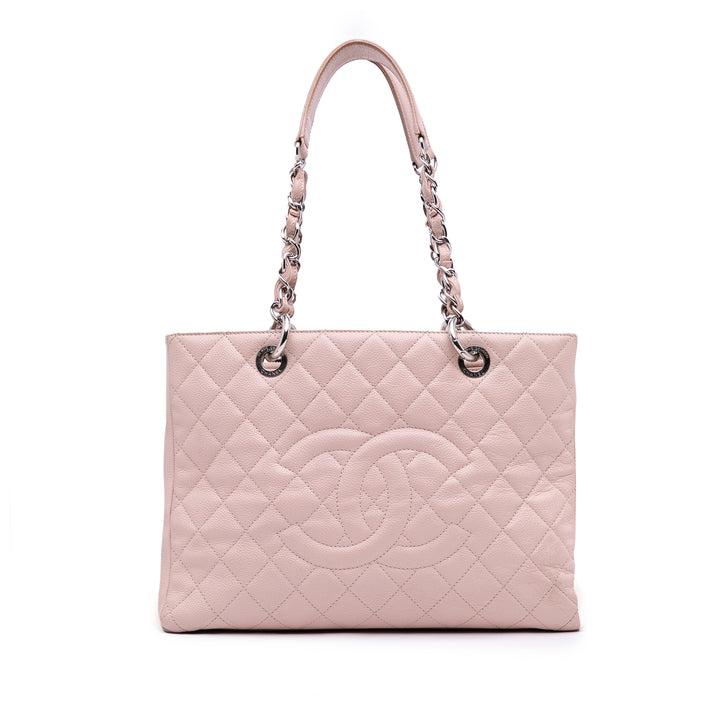 Caviar Grand Shopping Tote Pink - Gaby Paris