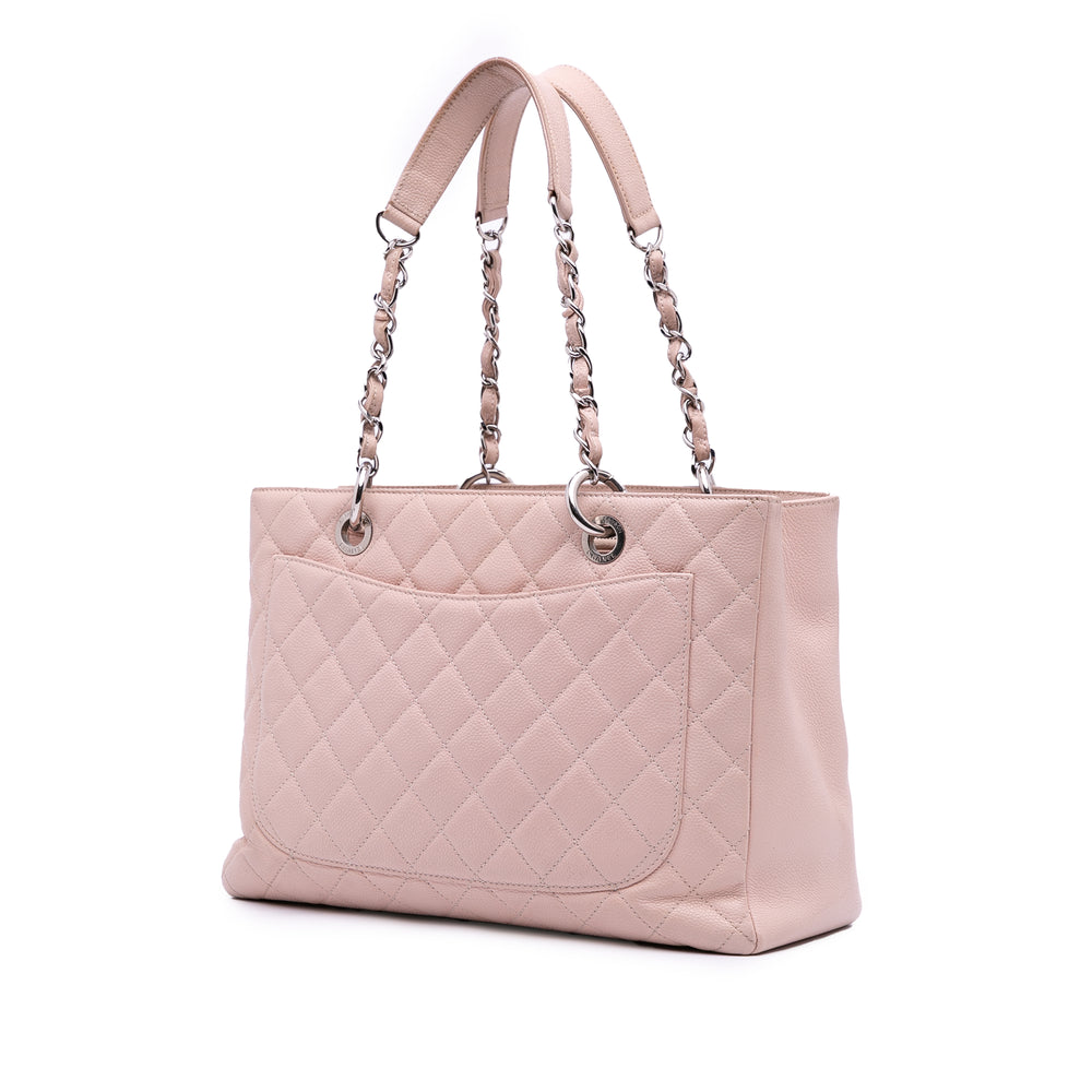 Caviar Grand Shopping Tote Pink - Gaby Paris