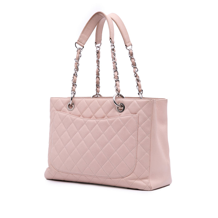 Caviar Grand Shopping Tote Pink - Gaby Paris