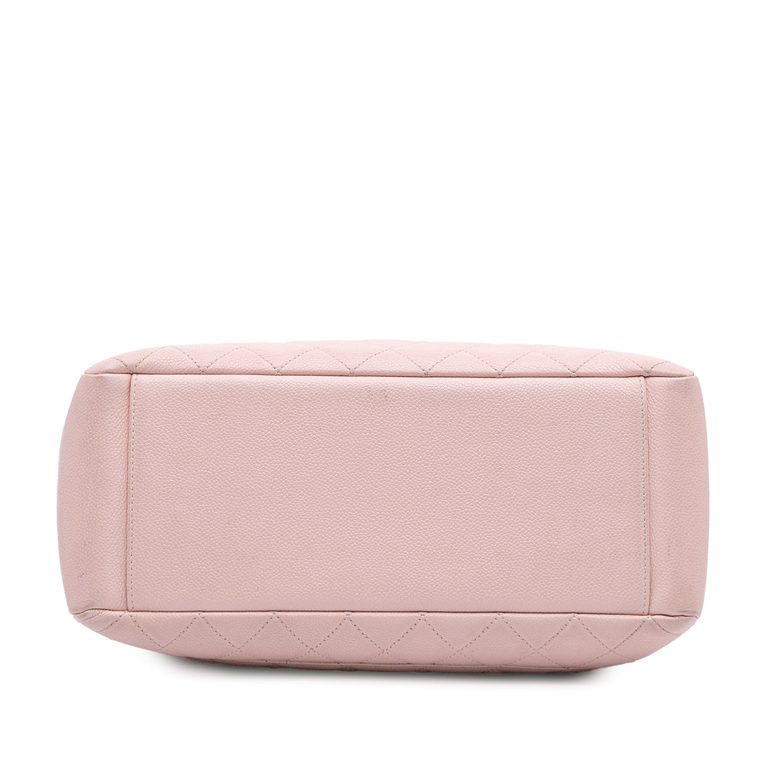 Caviar Grand Shopping Tote Pink - Gaby Paris