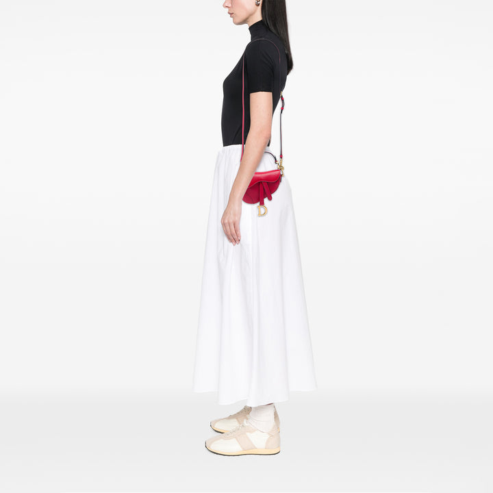 Dior Mini Cuir de veau grainé Saddle Sac