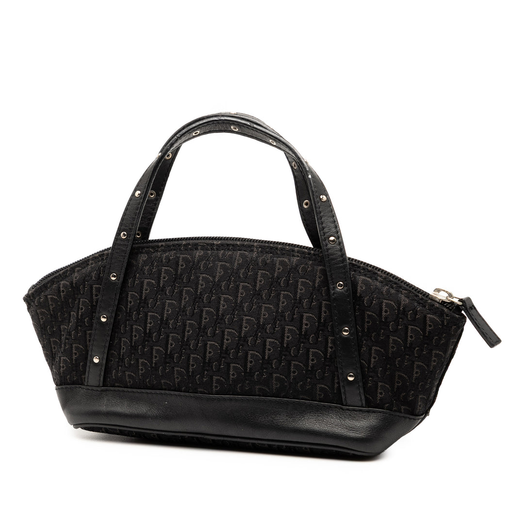 Dior Mini Diorissimo Trotter Toile Street Chic Sac à main Noir – GABY PARIS Authentique