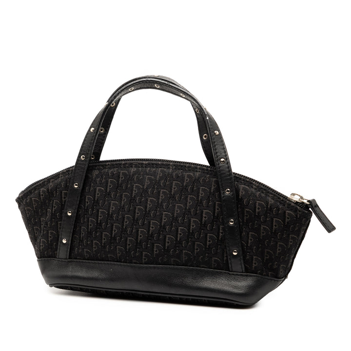 Dior Mini Diorissimo Trotter Toile Street Chic Sac à main Noir – GABY PARIS Authentique
