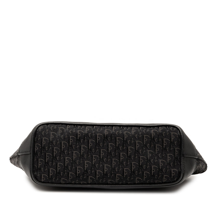 Dior Mini Diorissimo Trotter Toile Street Chic Sac à main Noir – GABY PARIS Authentique