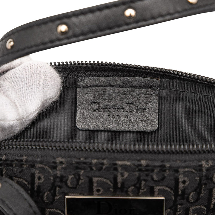 Dior Mini Diorissimo Trotter Toile Street Chic Sac à main Noir – GABY PARIS Authentique