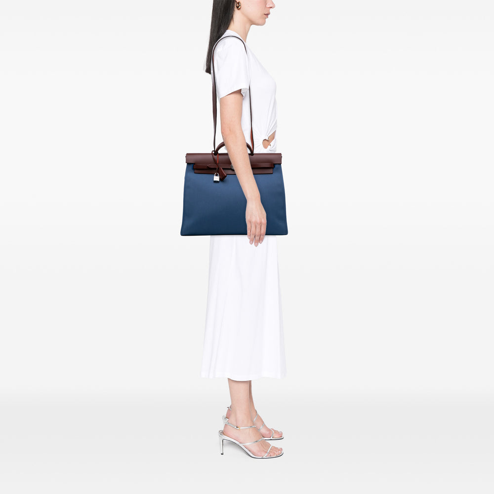 Toile Herbag Zip 39 Blue - Gaby Paris
