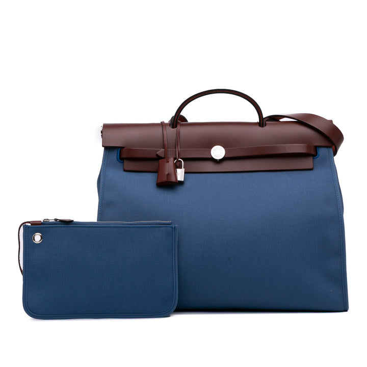 Toile Herbag Zip 39 Blue - Gaby Paris