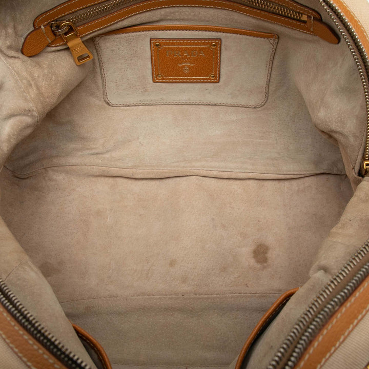 Prada Cinghiale à finitions Canapa Sac