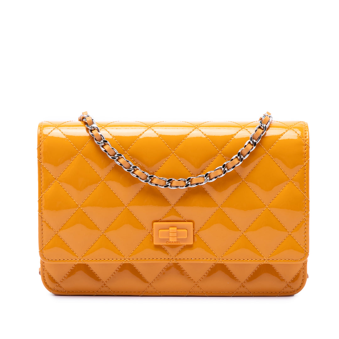 Chanel Matelassé Reissue 2.55 Wallet on Chain Cuir
