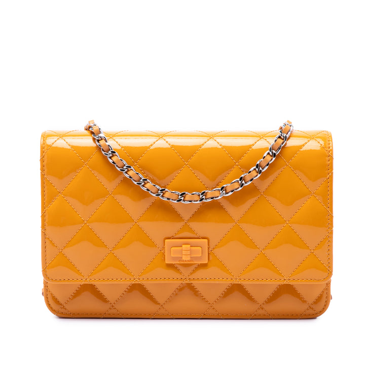 Chanel Matelassé Reissue 2.55 Wallet on Chain Cuir