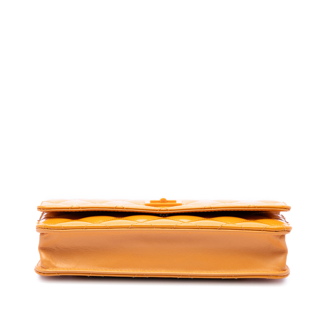Chanel Matelassé Reissue 2.55 Wallet on Chain Cuir