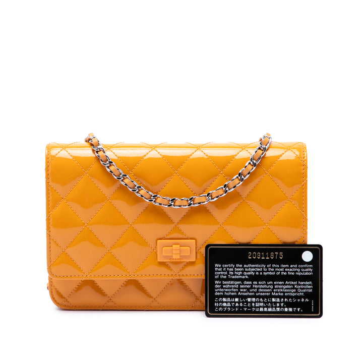 Chanel Matelassé Reissue 2.55 Wallet on Chain Cuir