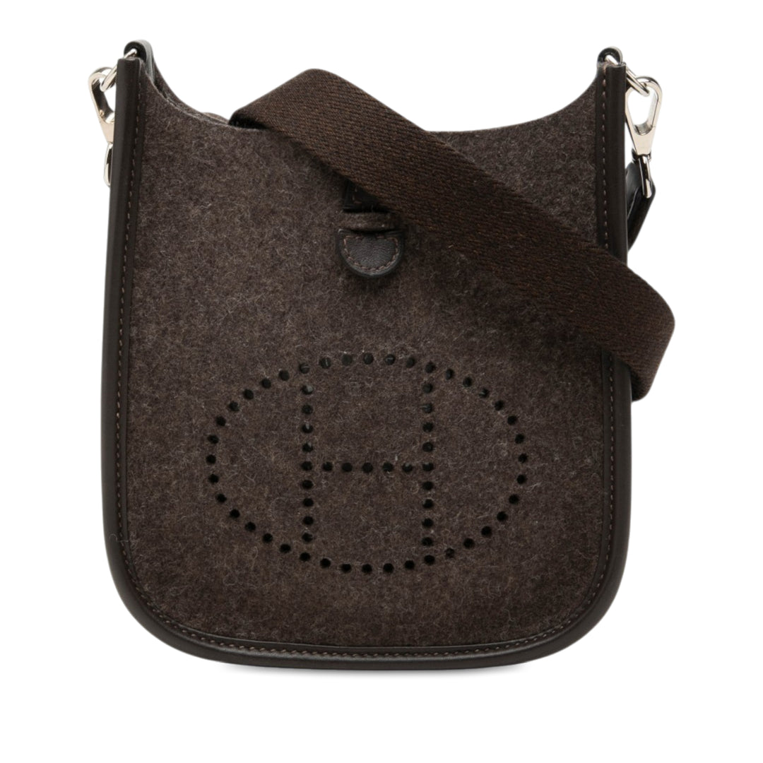 Hermès Feutre et Evelyne I TPM Swift Marron – vue principale – GABY PARIS