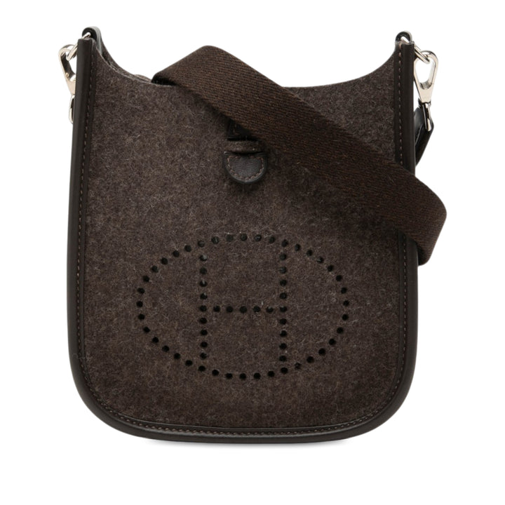 Hermès Feutre et Evelyne I TPM Swift Marron – vue principale – GABY PARIS