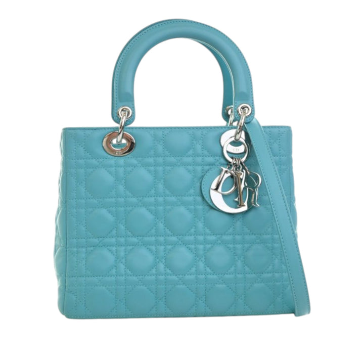 Dior Medium Cuir d’agneau Cannage Lady Dior