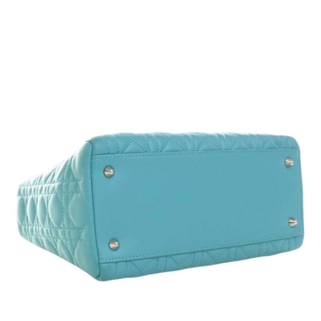 Dior Medium Cuir d’agneau Cannage Lady Dior