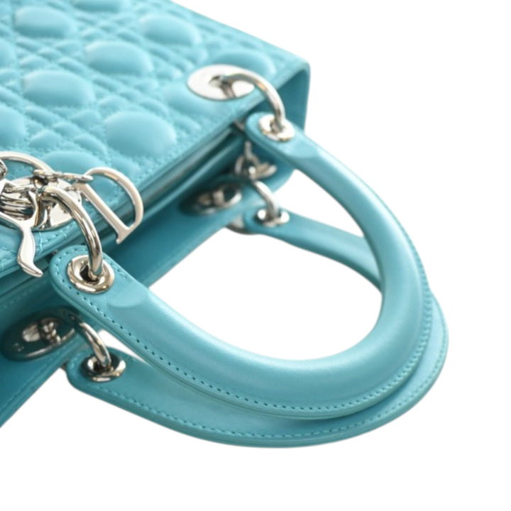 Dior Medium Cuir d’agneau Cannage Lady Dior