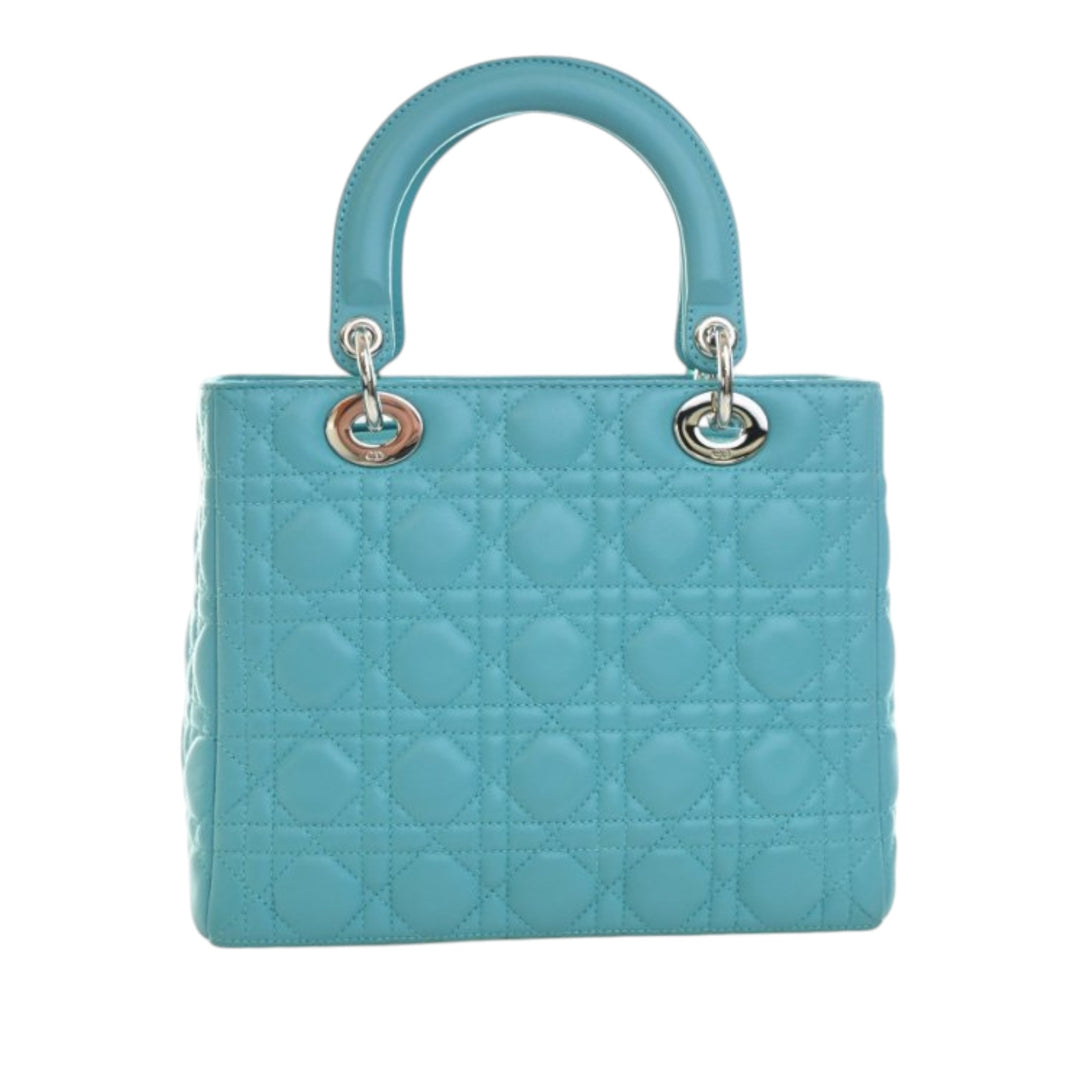 Dior Medium Cuir d’agneau Cannage Lady Dior