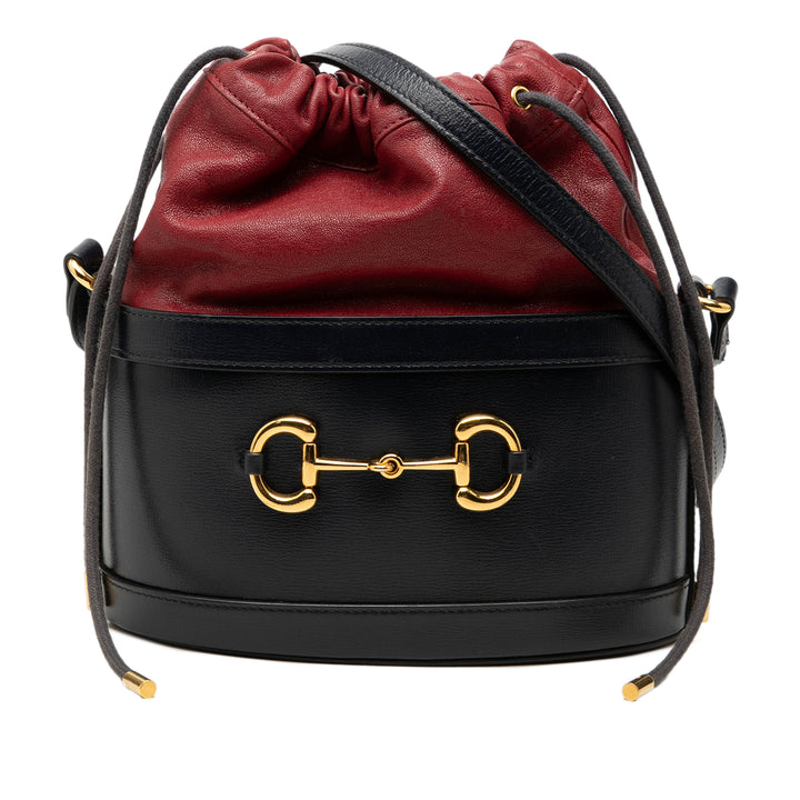 Gucci Cuir de veau Horsebit 1955 Bucket Sac