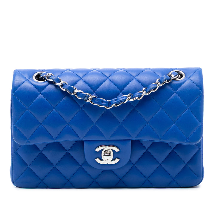 Chanel Small Classic Cuir d’agneau Double rabat