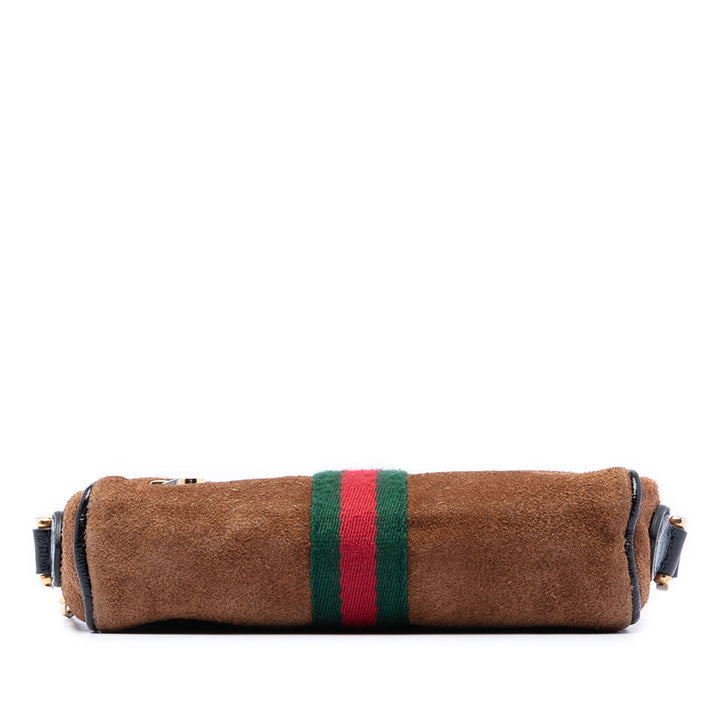 Gucci Mini Daim Web Ophidia Sac porté croisé