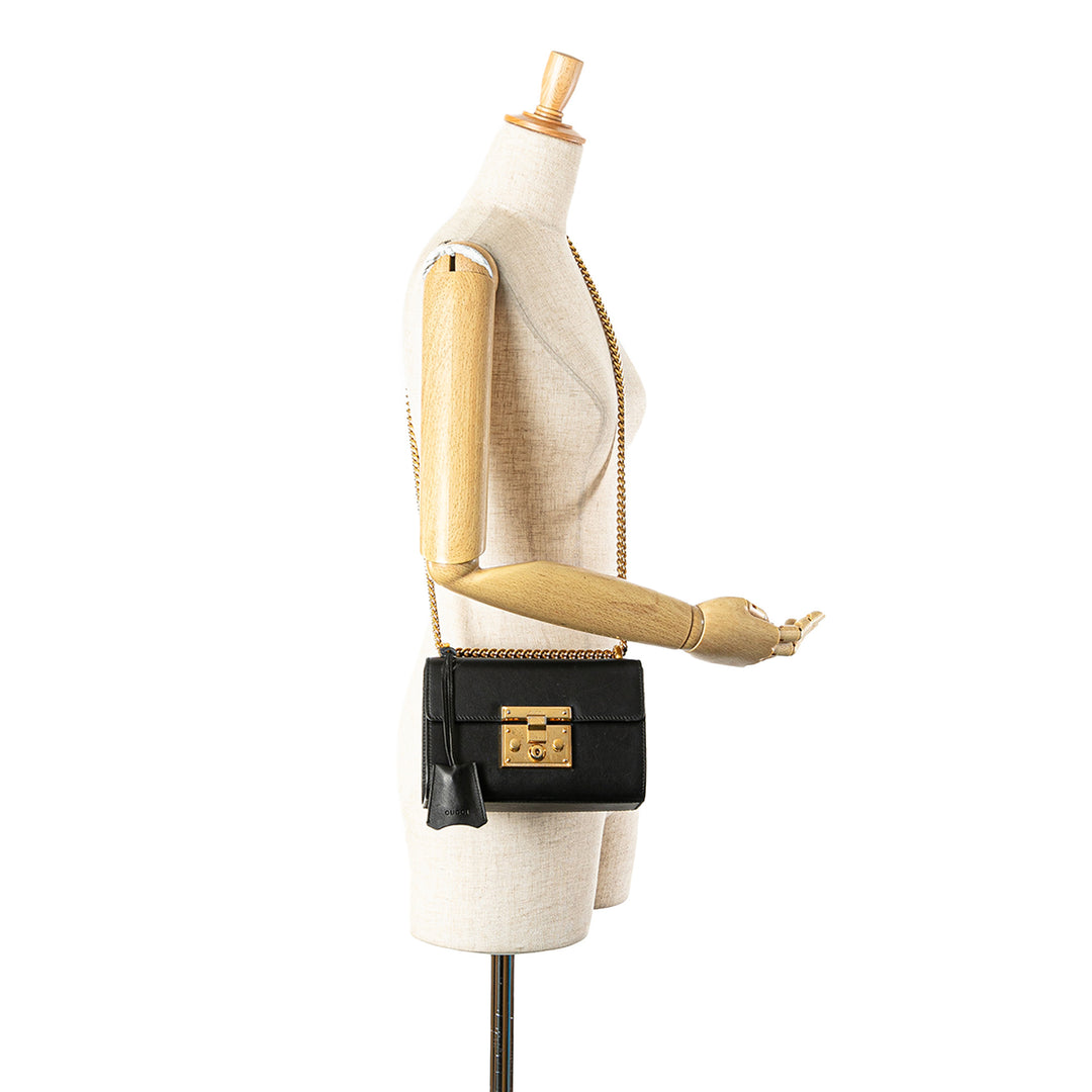 Gucci Small Cuir Padlock Sac porté croisé