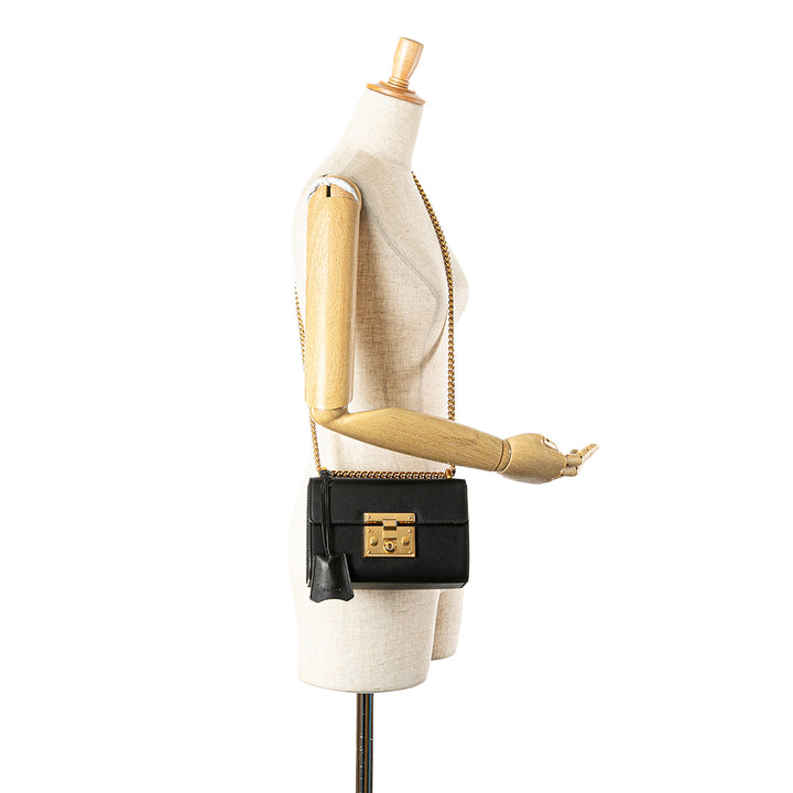 Gucci Small Cuir Padlock Sac porté croisé