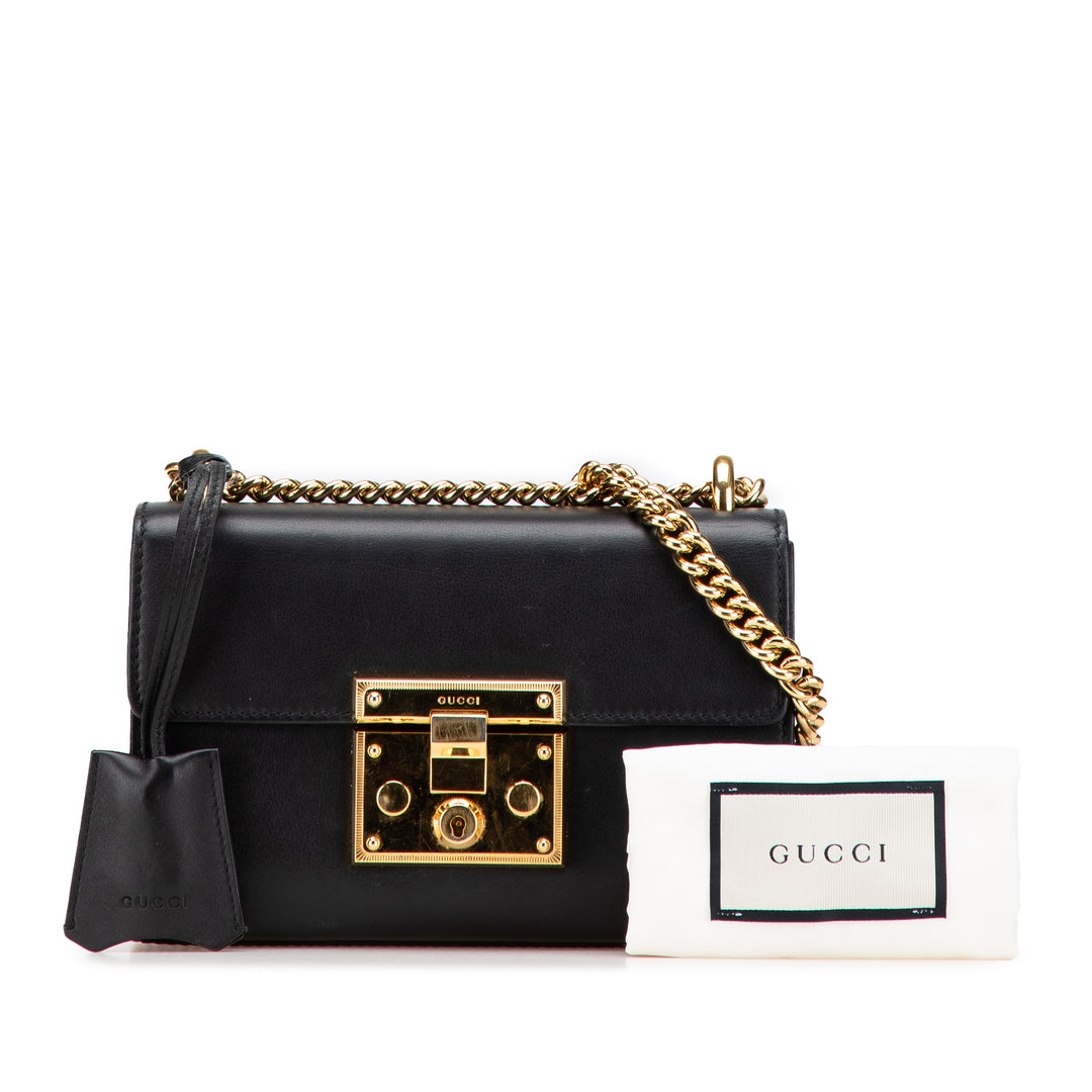 Gucci Small Cuir Padlock Sac porté croisé