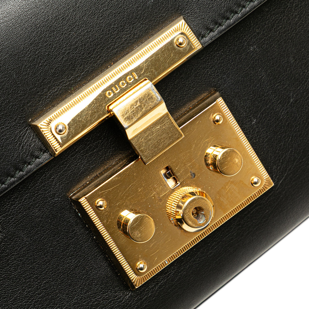 Gucci Small Cuir Padlock Sac porté croisé