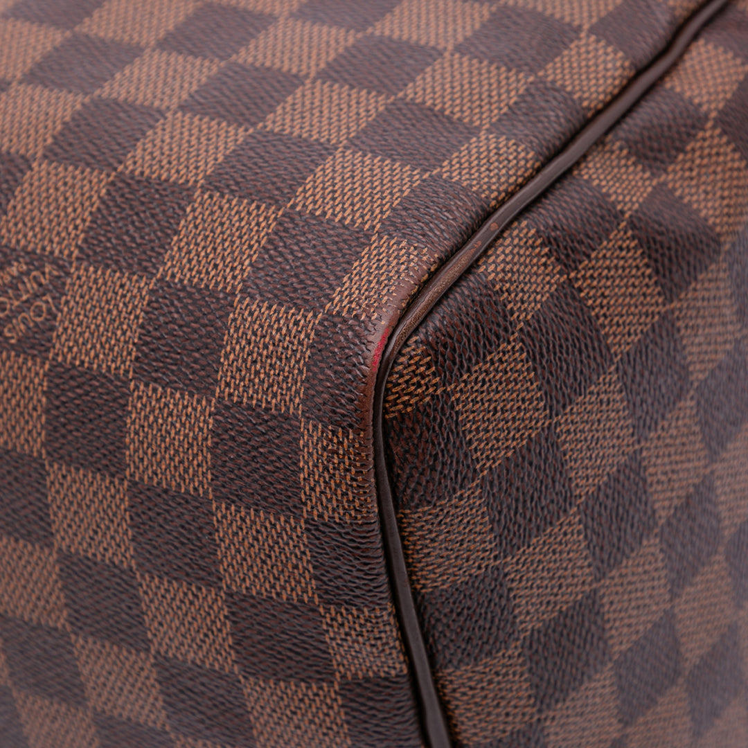 Louis Vuitton Damier Ebene Speedy 30 Marron – GABY PARIS Authentique