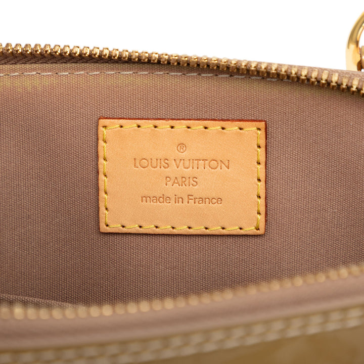 Louis Vuitton Alma BB Cuir verni Monogram Doré