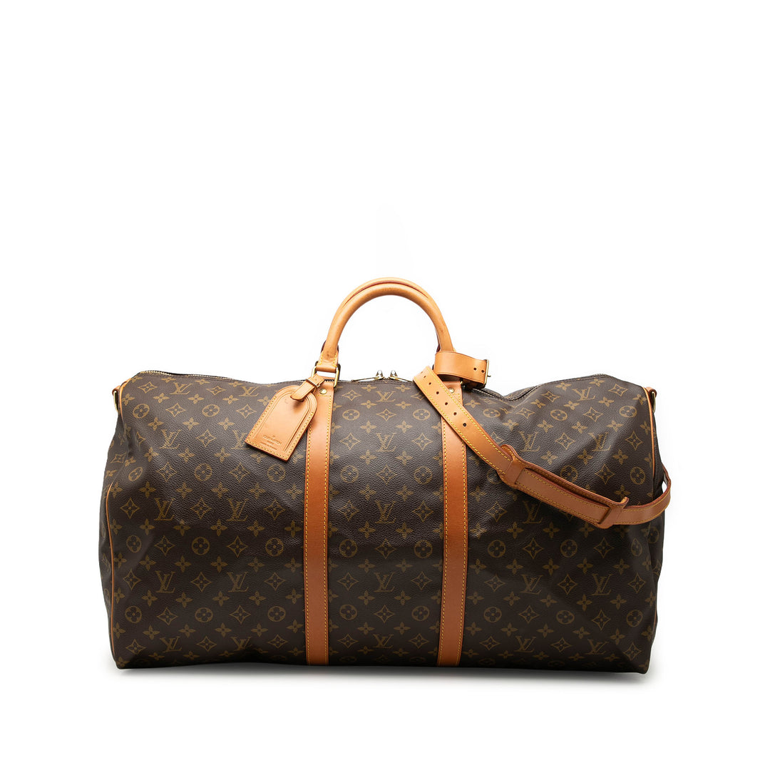 Louis Vuitton Monogram Keepall Bandouliere 60