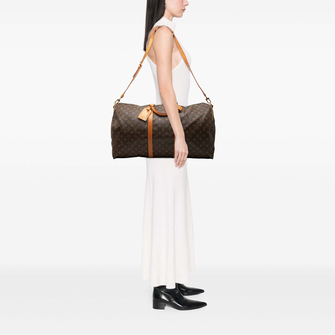 Louis Vuitton Monogram Keepall Bandouliere 60