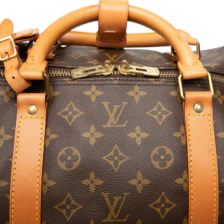 Louis Vuitton Monogram Keepall Bandouliere 60