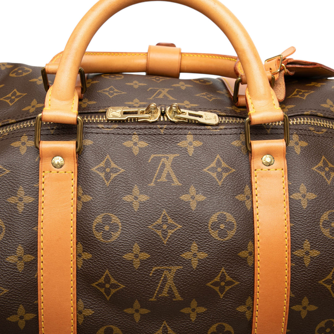 Louis Vuitton Monogram Keepall Bandouliere 60