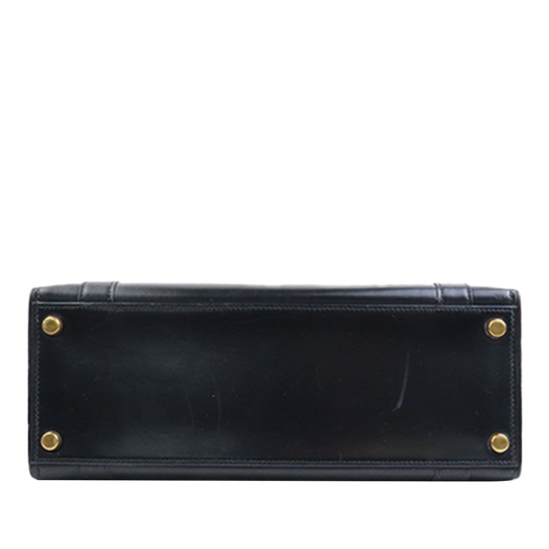 Hermès Box Veau Drag 27 Sac Box Noir