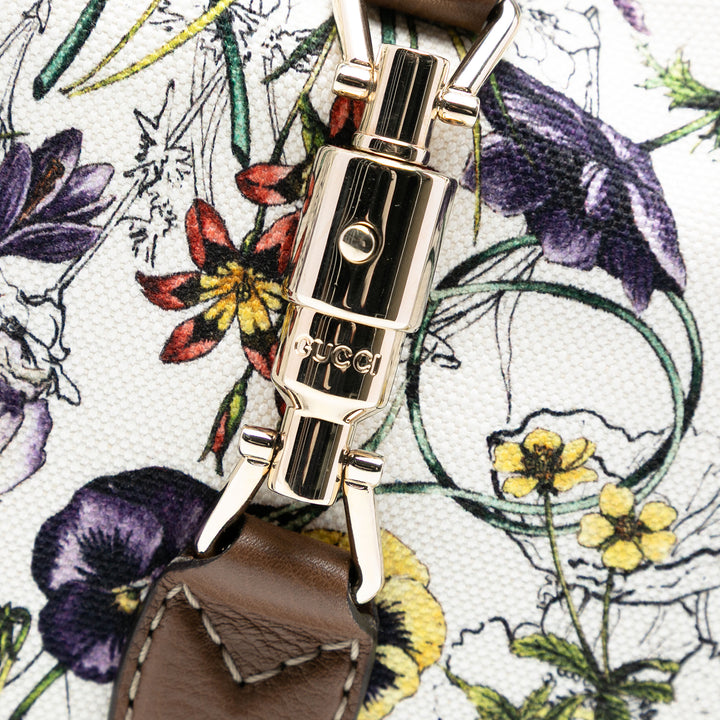 Gucci Flora Toile Jackie O Bouvier Sac porté croisé