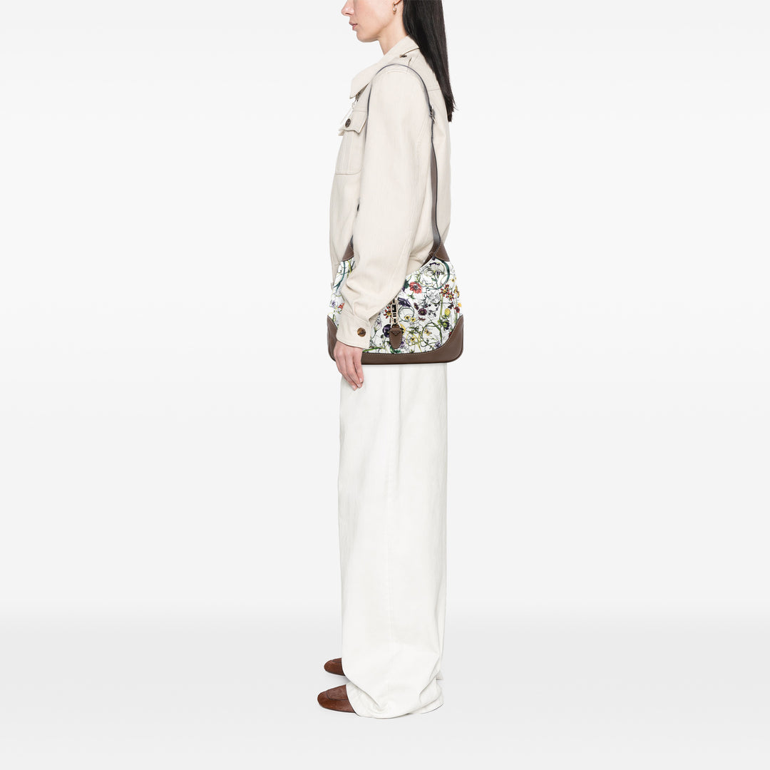 Gucci Flora Toile Jackie O Bouvier Sac porté croisé