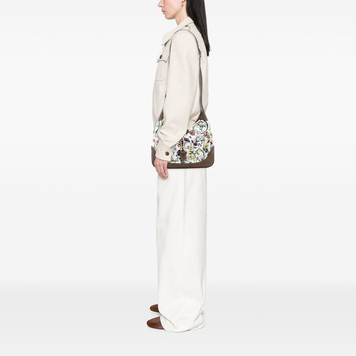 Gucci Flora Toile Jackie O Bouvier Sac porté croisé