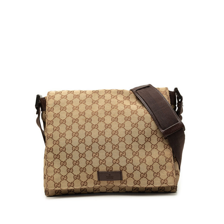 GG Sac Messenger Beige