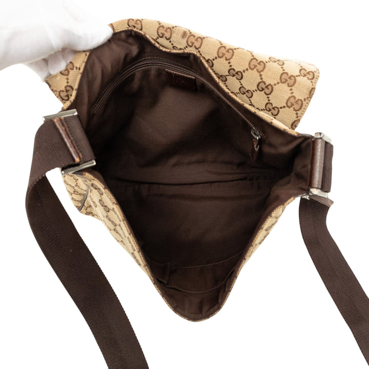 GG Sac Messenger Beige