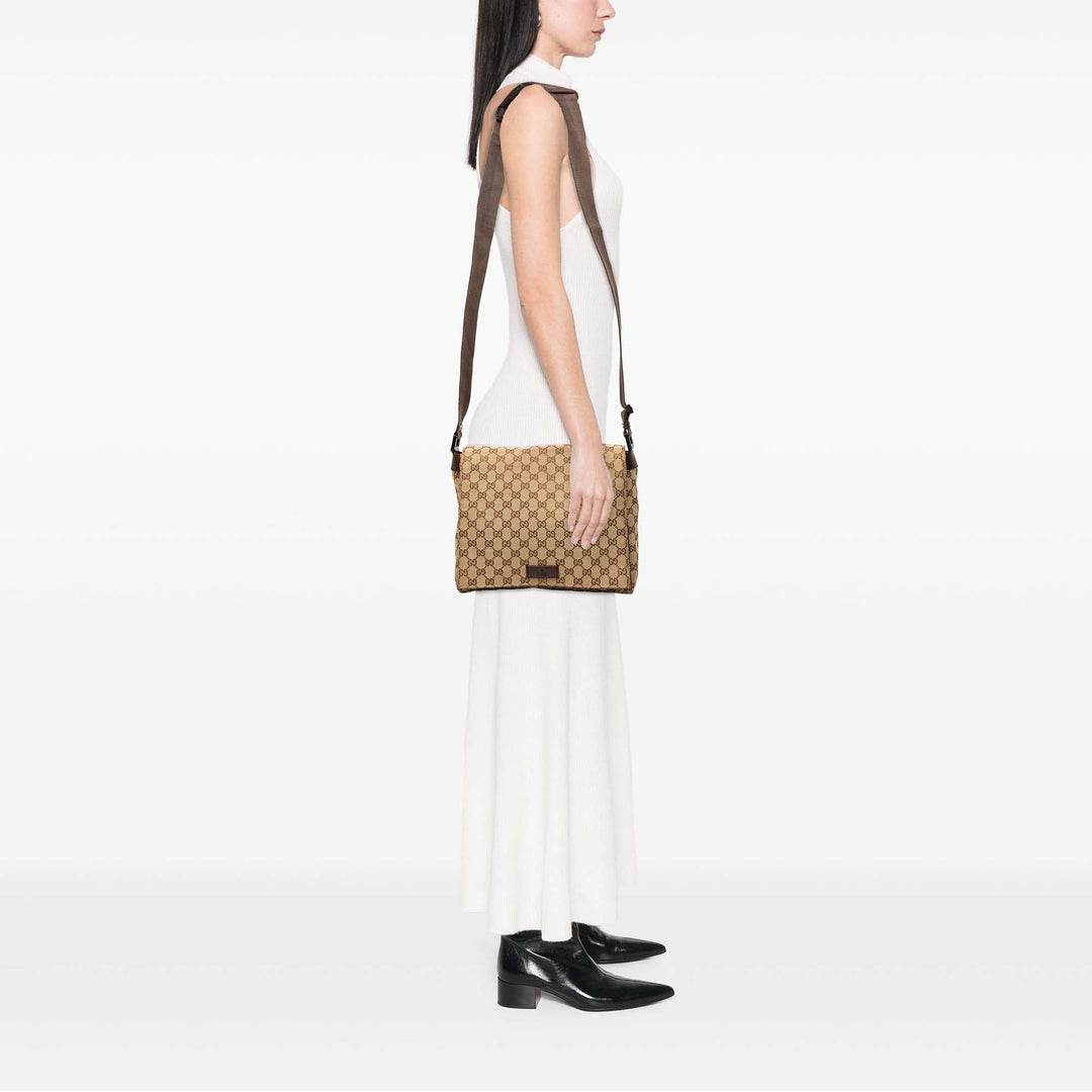 GG Sac Messenger Beige