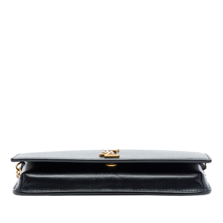 Saint Laurent Smooth Cuir de veau Monogram Cassandre Phone Holder