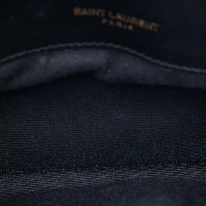 Saint Laurent Smooth Cuir de veau Monogram Cassandre Phone Holder
