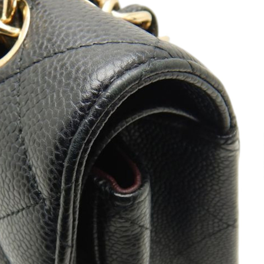 Chanel Maxi Classic Caviar Double rabat