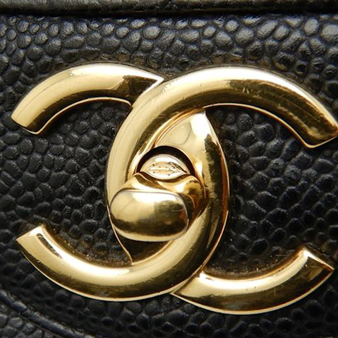 Chanel Maxi Classic Caviar Double rabat