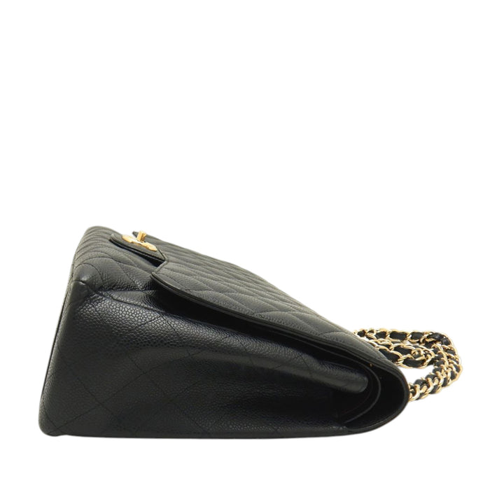 Chanel Maxi Classic Caviar Double rabat