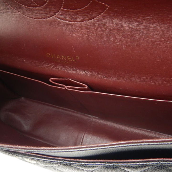 Chanel Maxi Classic Caviar Double rabat